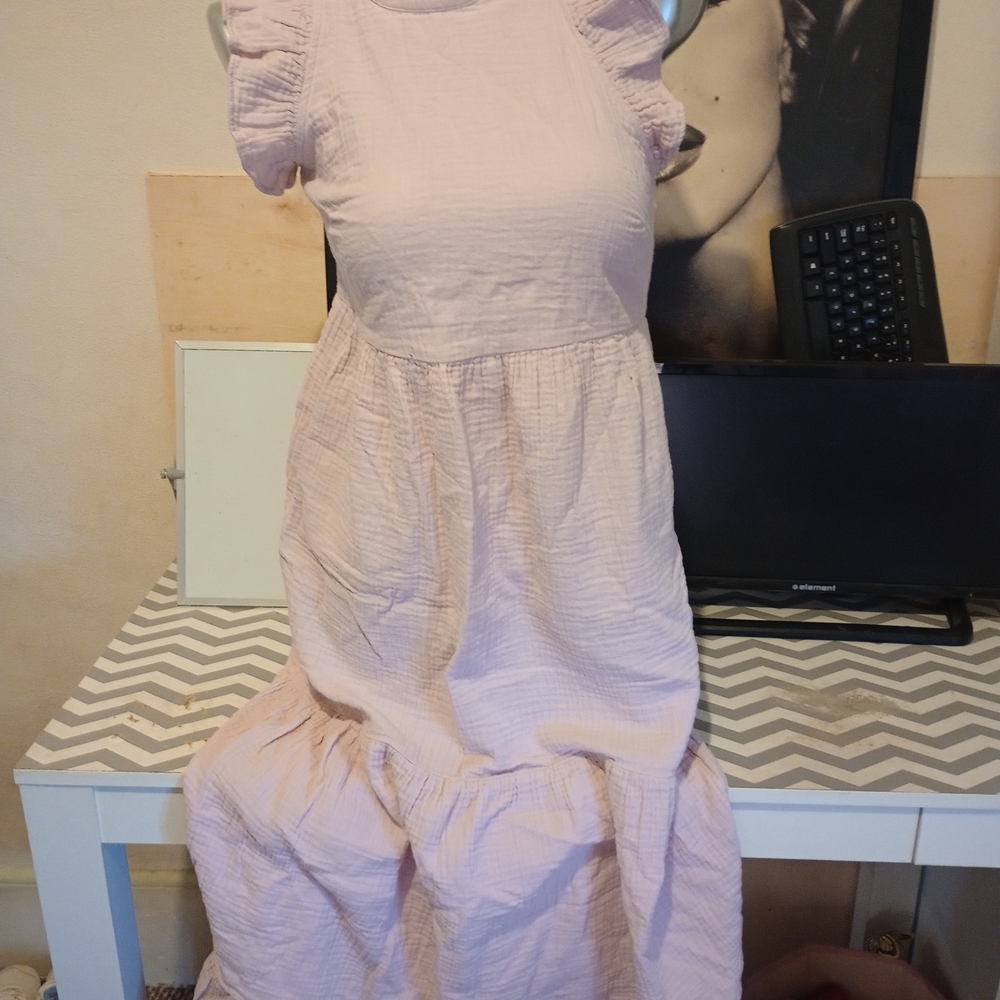 Universal Thread Light Pink Midi Dress